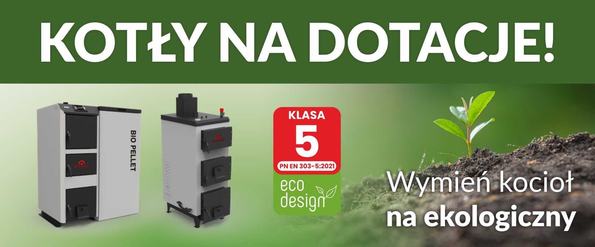 Kocioł, piec SKD 12 - 24kw, nowy, 5 klasa, eco design KRZACZEK