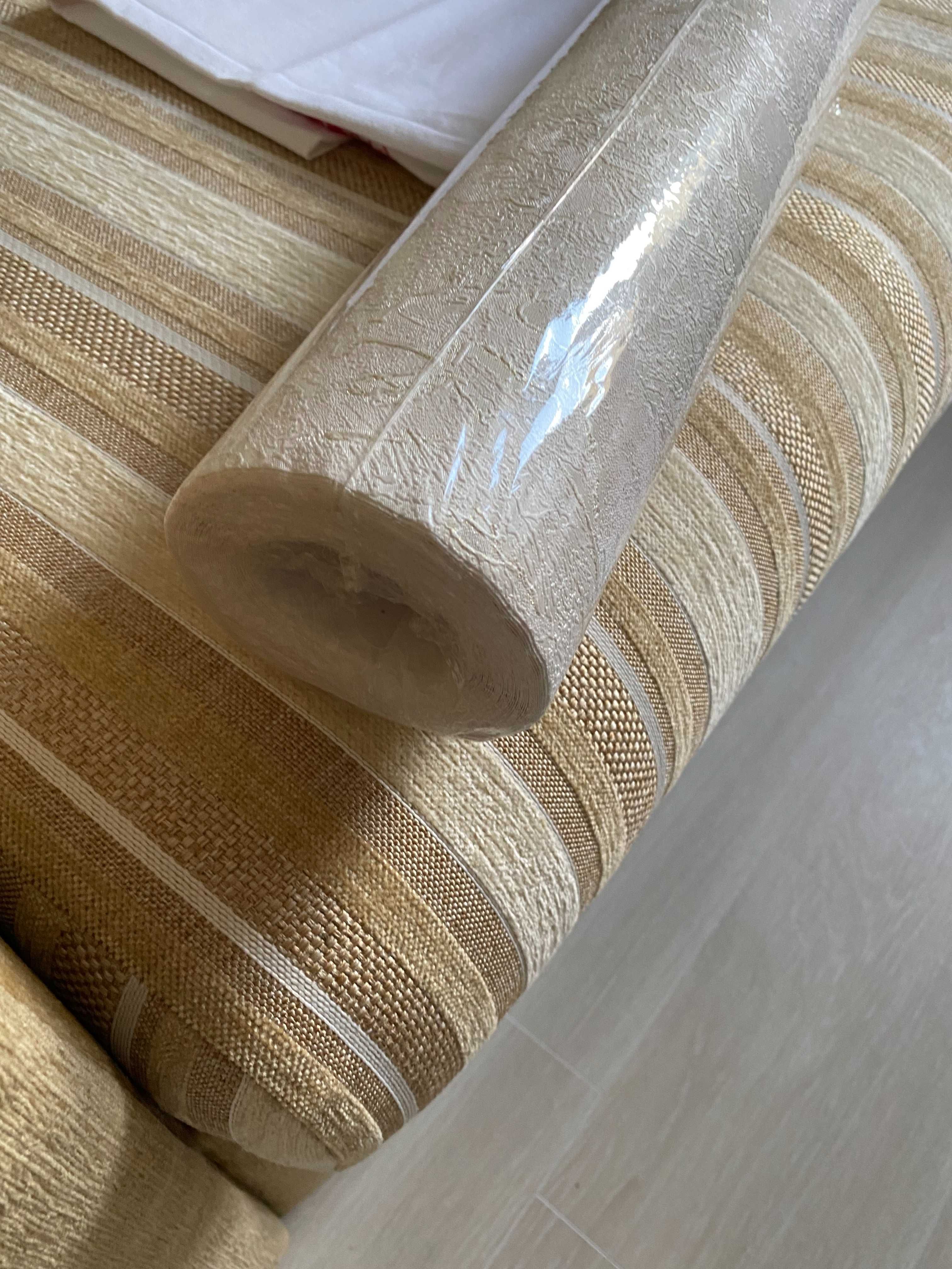 Продам рулон вінілових шпалер Wallcoverings (ширина метрова)