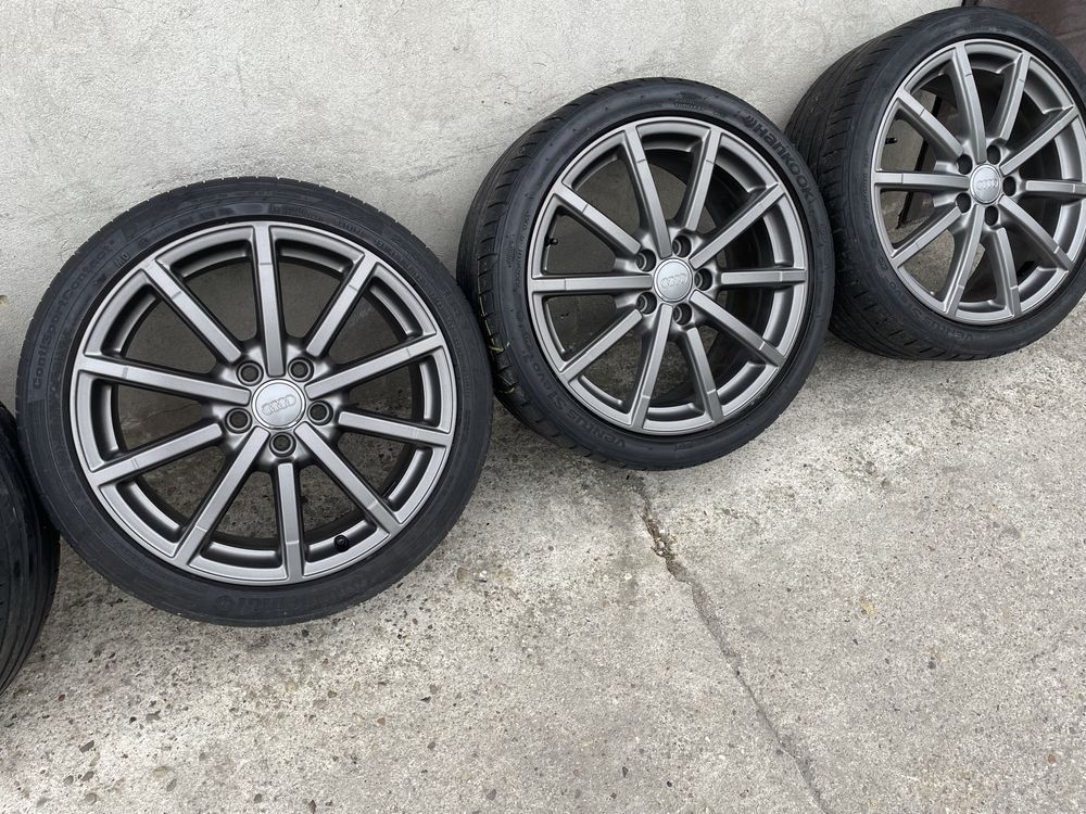 Koła, Felgi 5x112 18” Oryginał Audi a3 8v, Grafit