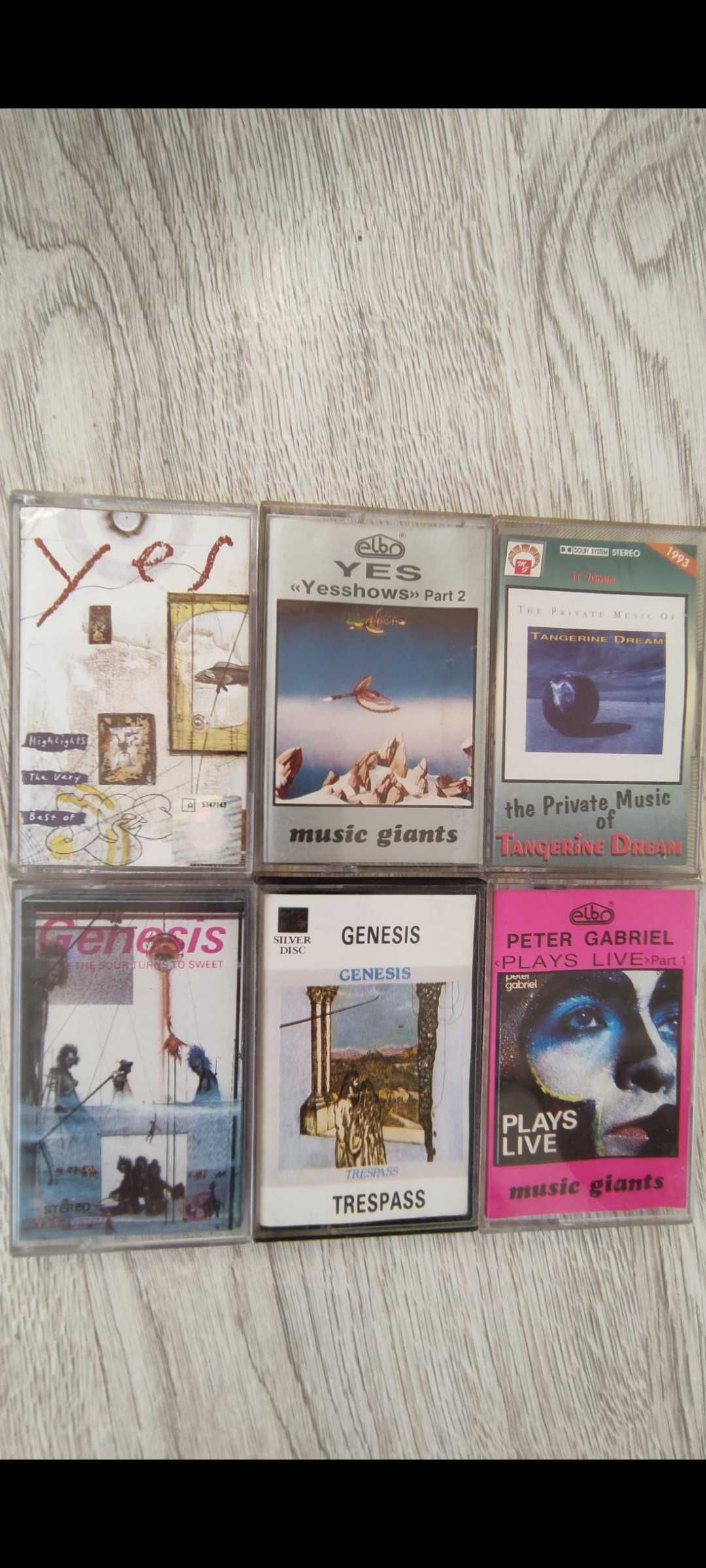 Yes Genesis Peter Gabriel Tangerine Dream rock progresywny