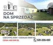 Dom z działką 9100 m2, Czechyń, gm. Wałcz