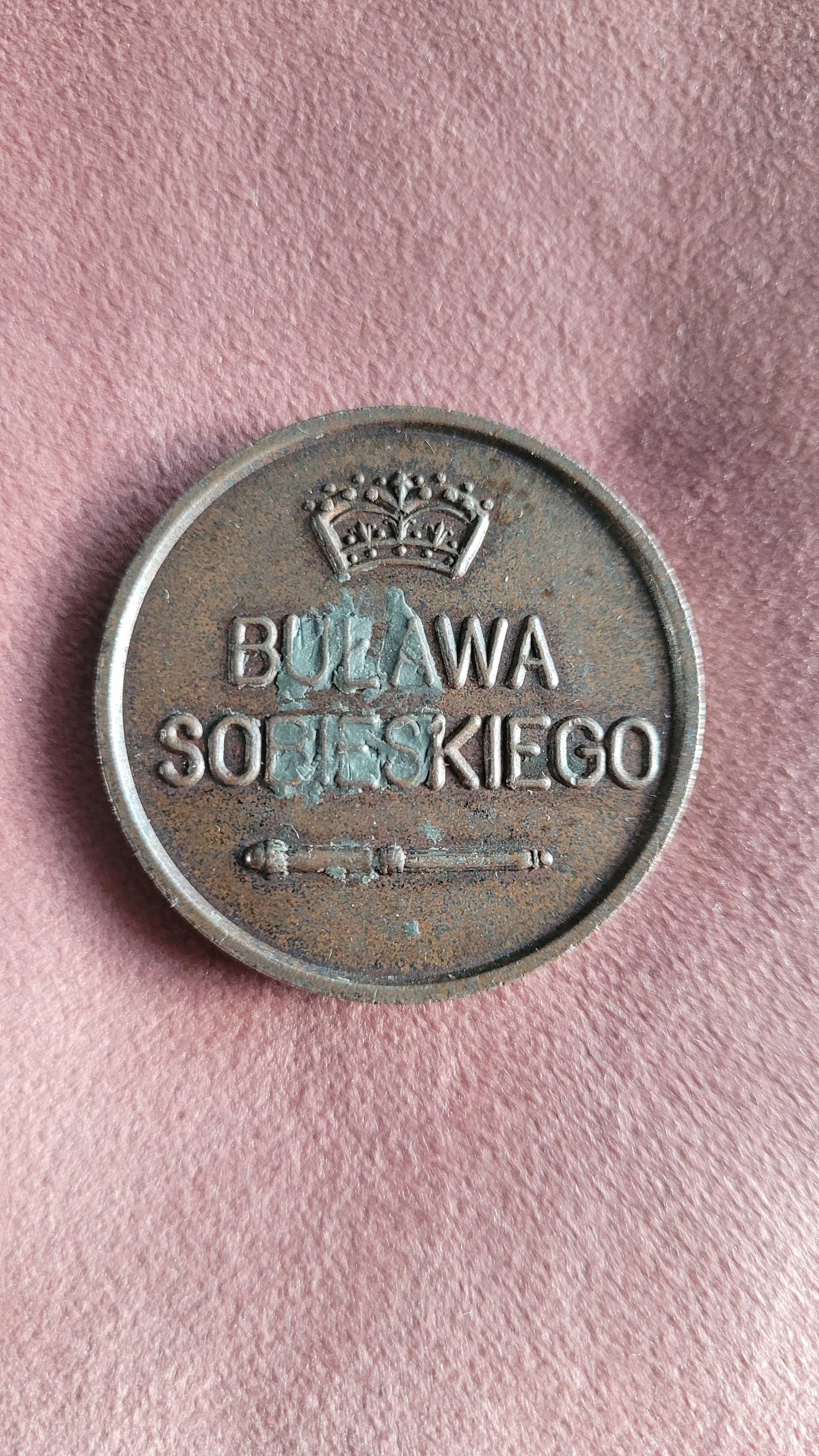 Medal Pierwszy Obywatel Wilanowa Buława Sobieskiego 6.09.1998