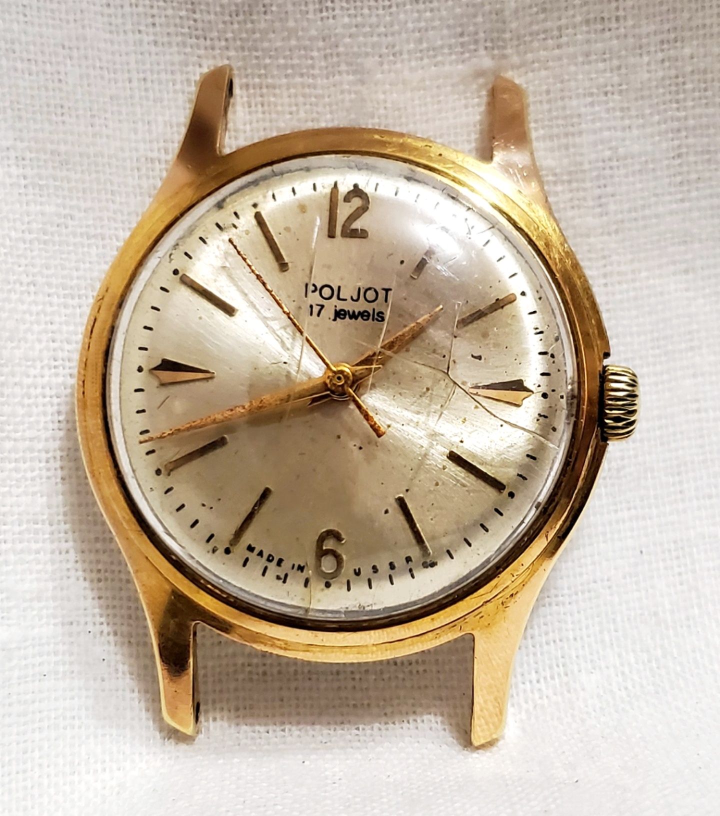 Советской марки часы "Полёт" 1964 года механика 17 камней 1МЧЗ ссср
