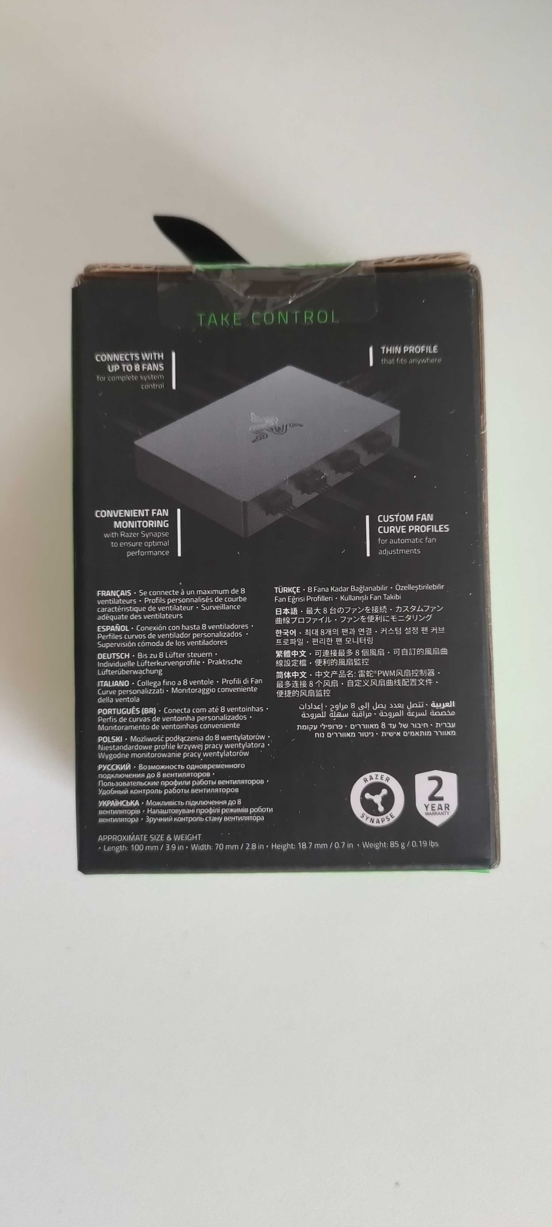 Nowy Razer PWM PC fan controller kontroler wentylatorów - do 8 portów