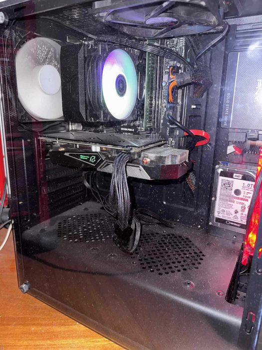 PC Gaming / Trabalho – i3-10100F, RX 5500 XT, 16GB RAM, SSD + HDD