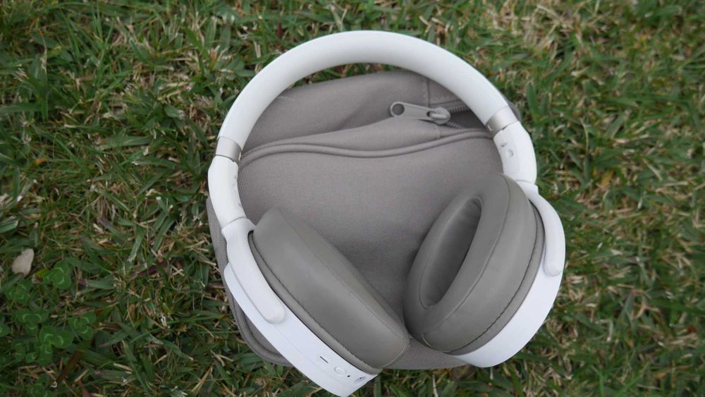 Auscultadores Noise Cancelling Bluetooth Sennheiser HD 450BT - Brancos