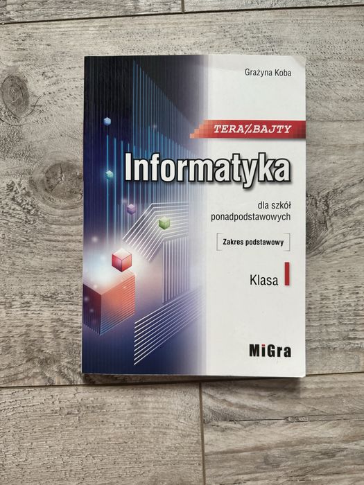 Informatyka terabajty klasa 1 technikum