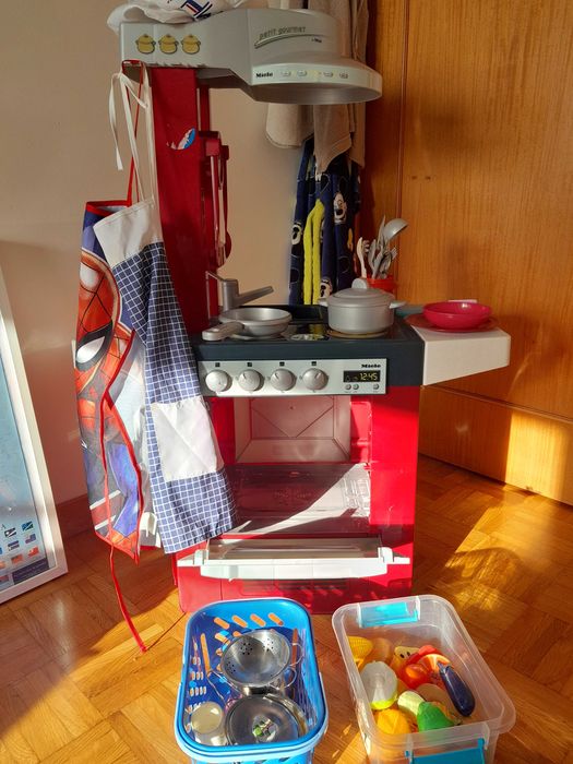 Cozinha brincar mielle+acessórios