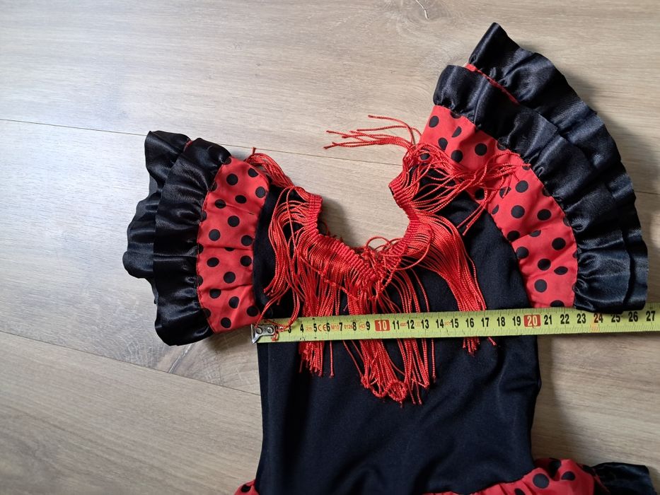 Flamenco hiszpanka 92, 18-24 miesiące sukienka strój przebranie