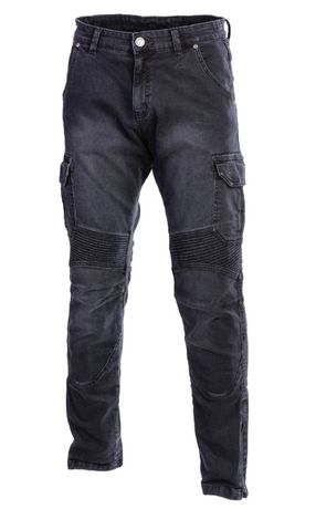 Spodnie Motocyklowe Jeans SECA SQUARE BLACK black rozm. 30-40