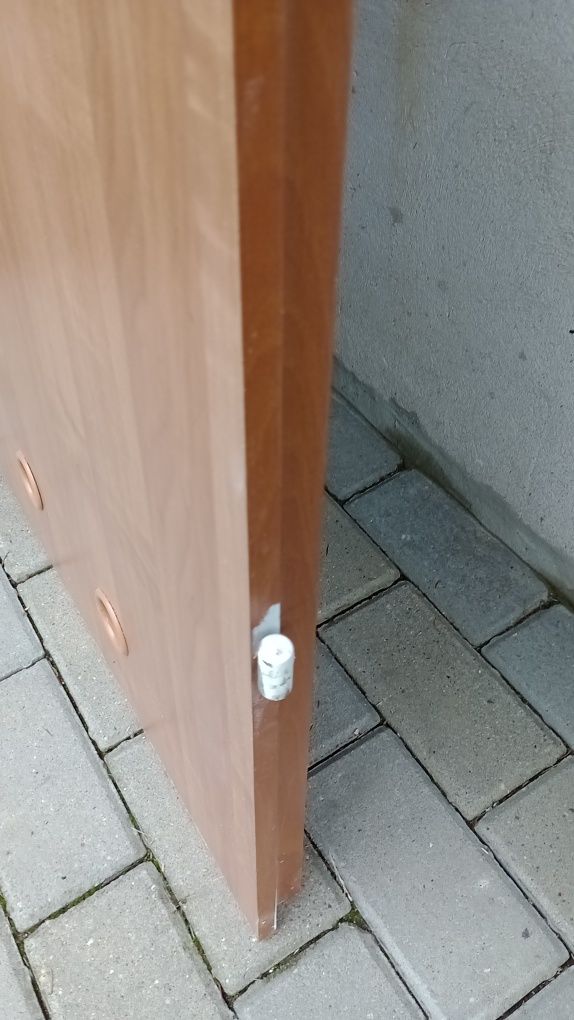 Drzwi wewnętrzne prawe i lewe, używane z klamkami i zamkami