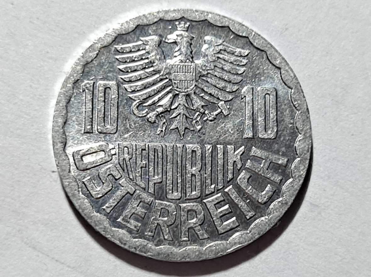 10 Groschen - 3 szt - Austria (II Republika) - (Al) - różne roczniki