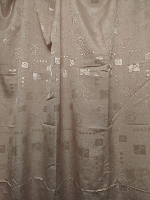 Zasłonka 240x140 cm złota