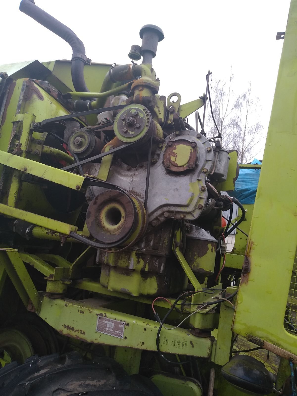 Комбайн Claas consul