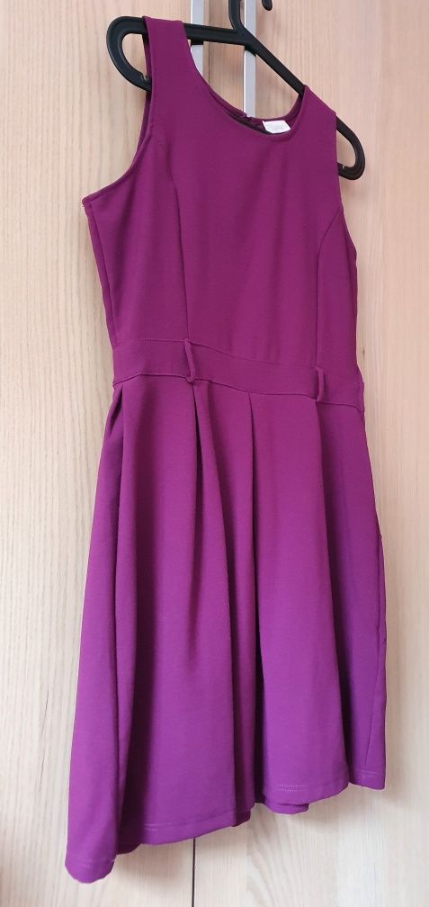 Vestido roxo L (Pull & Bear)