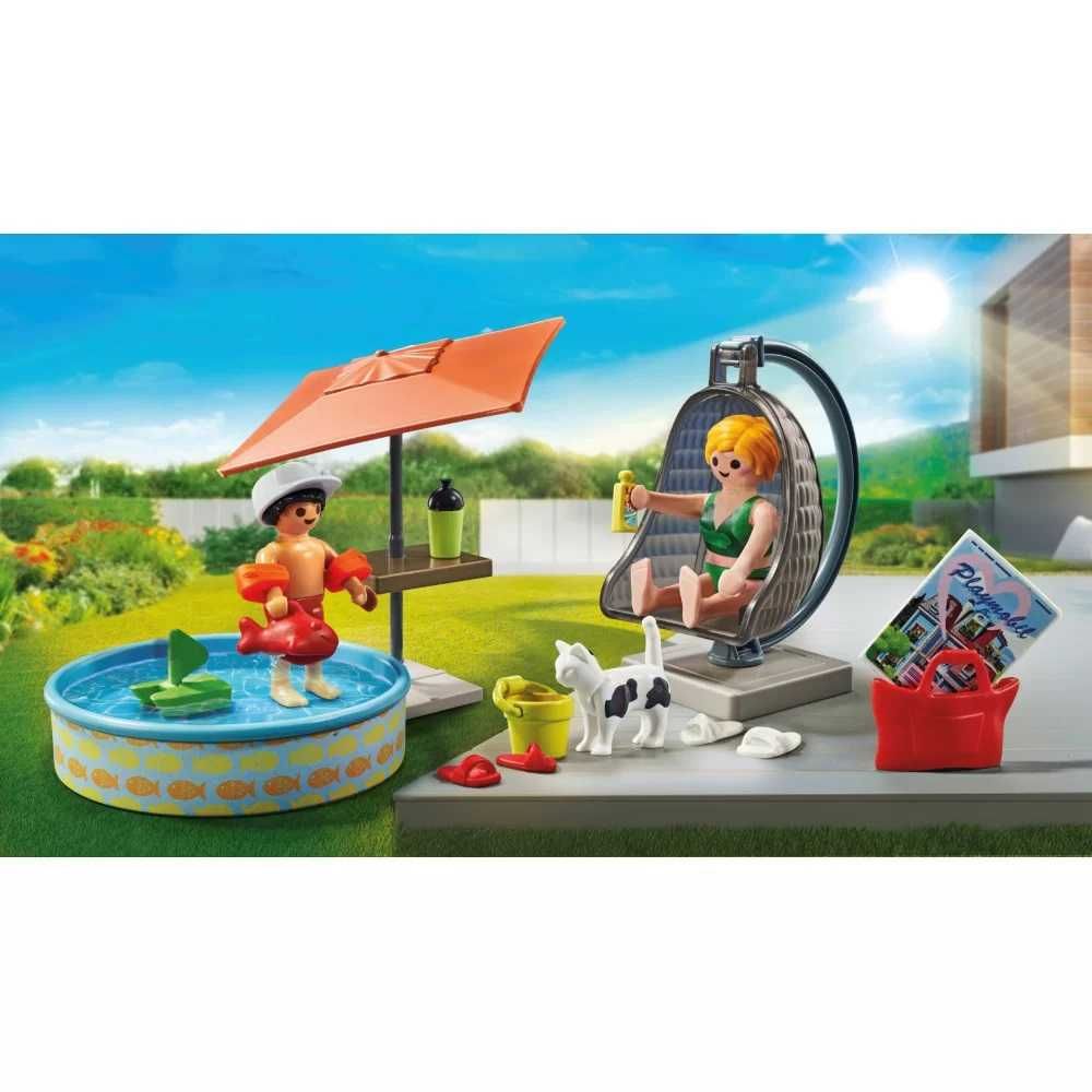 Playmobil My Life 71476 Wodna zabawa w ogrodzie