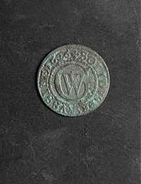 Монета solid wilgelm prusia 1626 року в гарному стані.