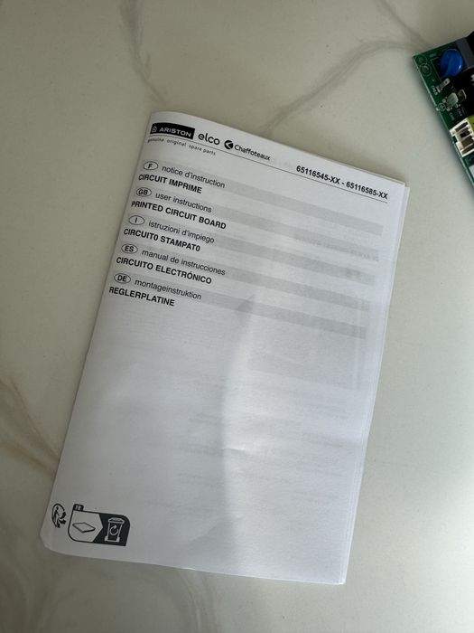 Moduł główny piec Ariston kocioł