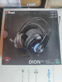 Słuchawki Gemingowe Trust Dion 7.1 Bass vibration Nowe