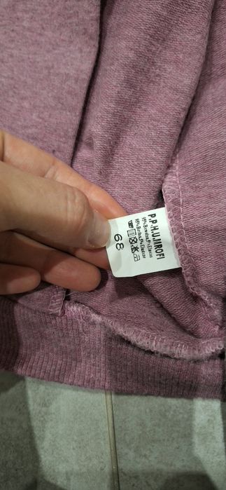 Dresowy komplet bluzy ze spodenkami