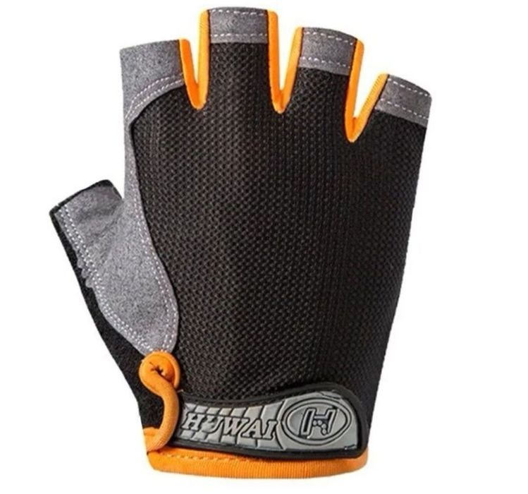 Rękawiczki rowerowe na pół palca M