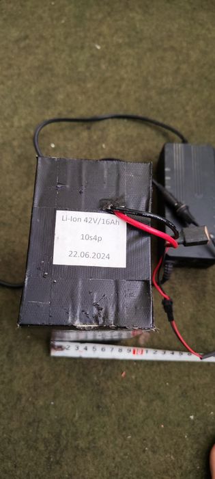 Аккумулятор li-Ion 42 v 16Ah для велосипеда