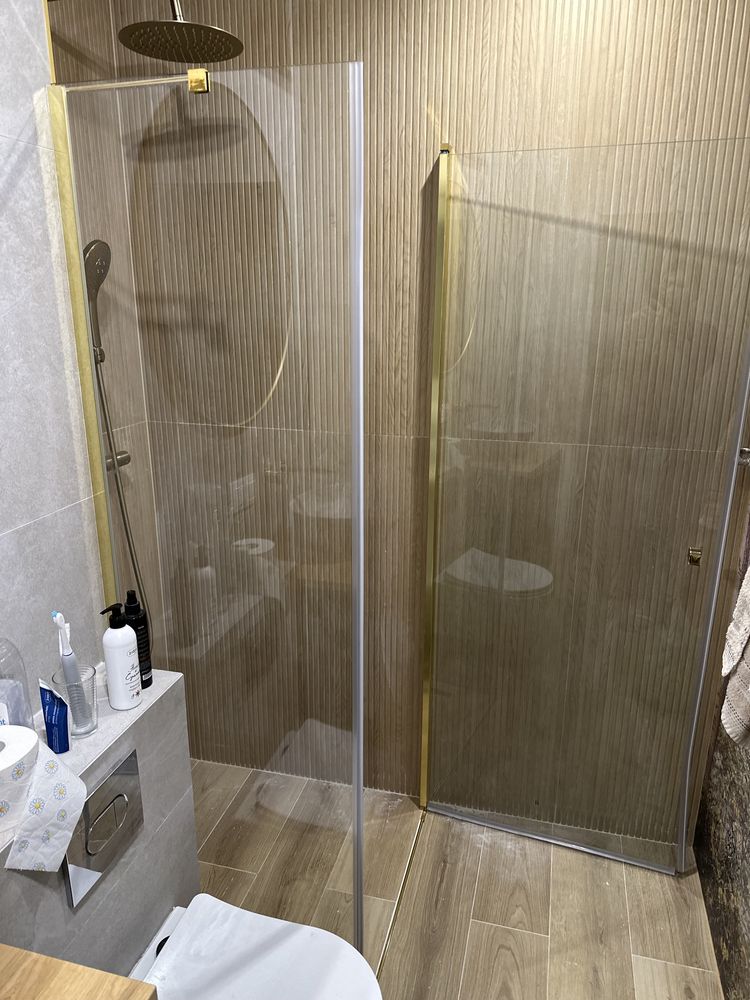 Szyba prysznicowa walk-in 70x190 cm nowa łazienka prysznic