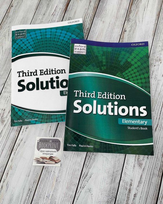 Комплект Solutions 3rd edition Elementary