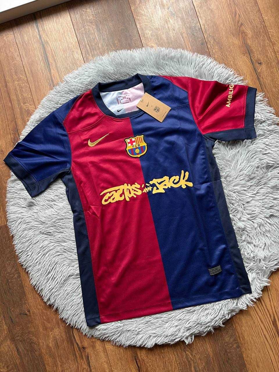 Koszulka Barcelony FCB - Nike x Travis Scott Cactus Jack