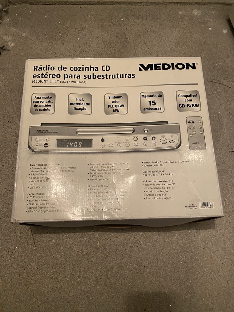 Vendo radio de cozinha