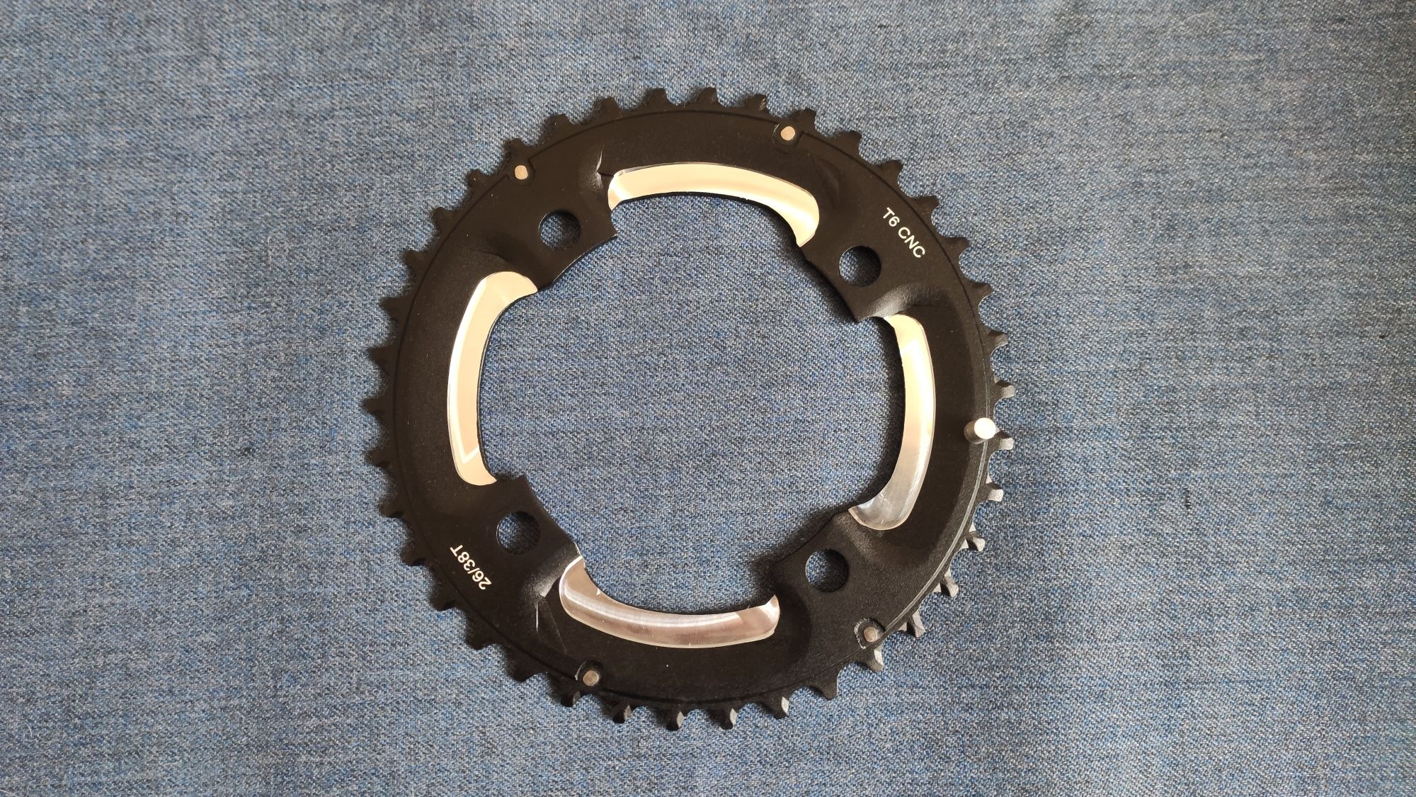 Велозапчасти/звезда шатуны Prowheel XT/X0 (38T)
