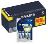 Zestaw 48x baterie alkaliczne AAA VARTA R3 Energy małe paluszki 48 szt