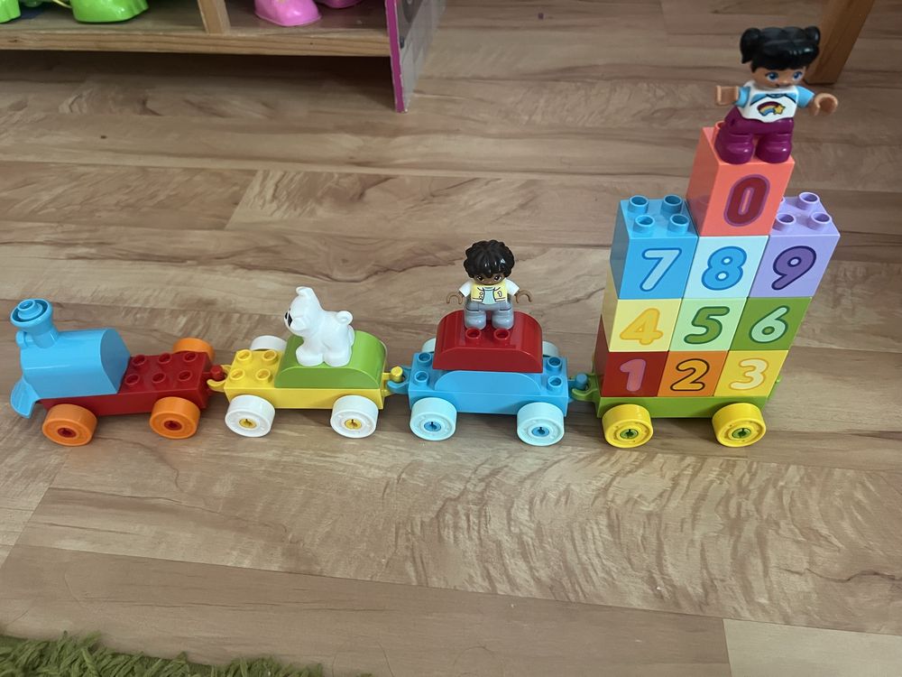 Lego duplo Pociąg z cyferkami - nauka liczenia, 10954