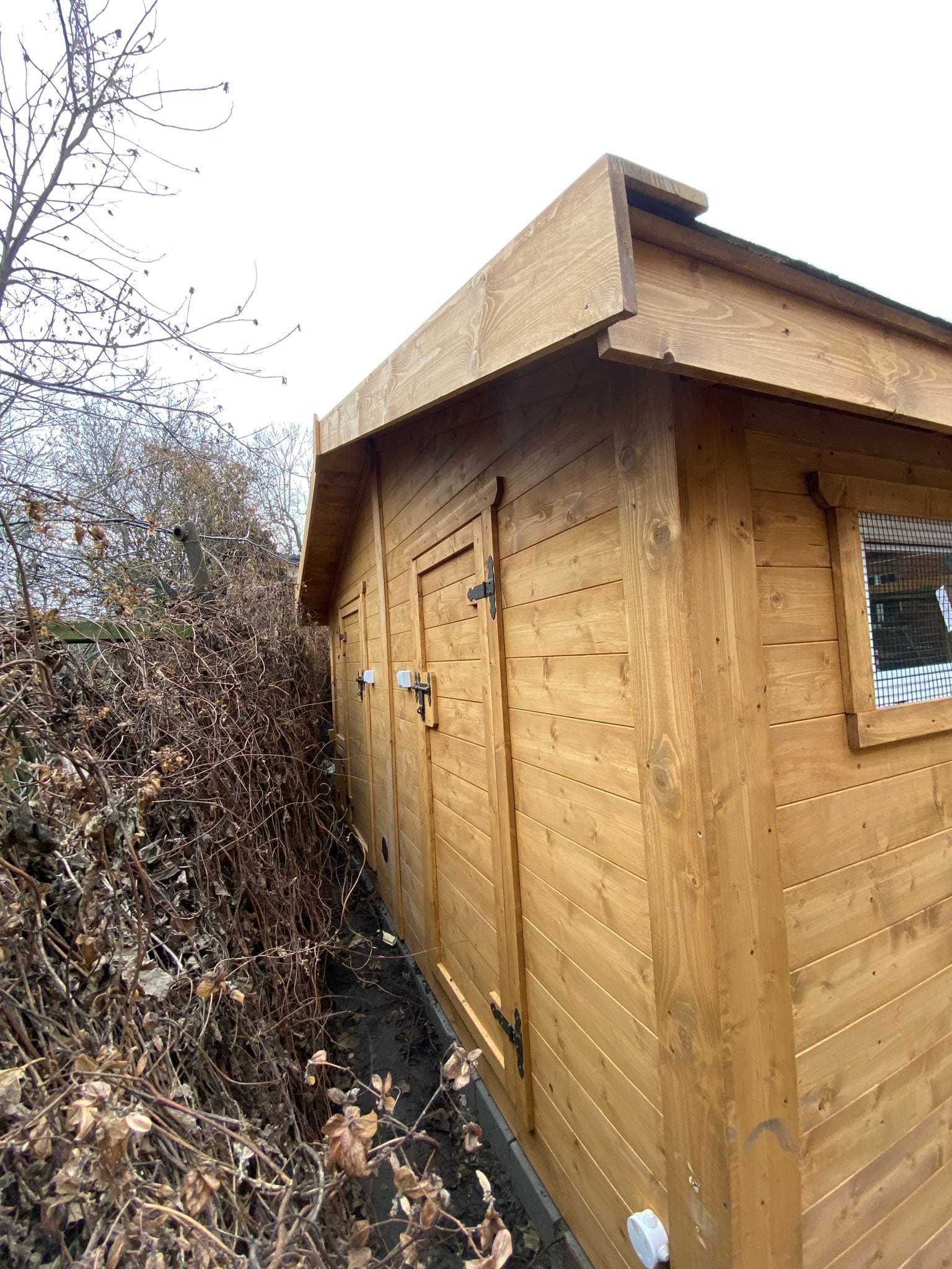 MEGA DUŻY kurnik dla kur 400x600x270 trzy pomieszczenia. OCIEPLANY