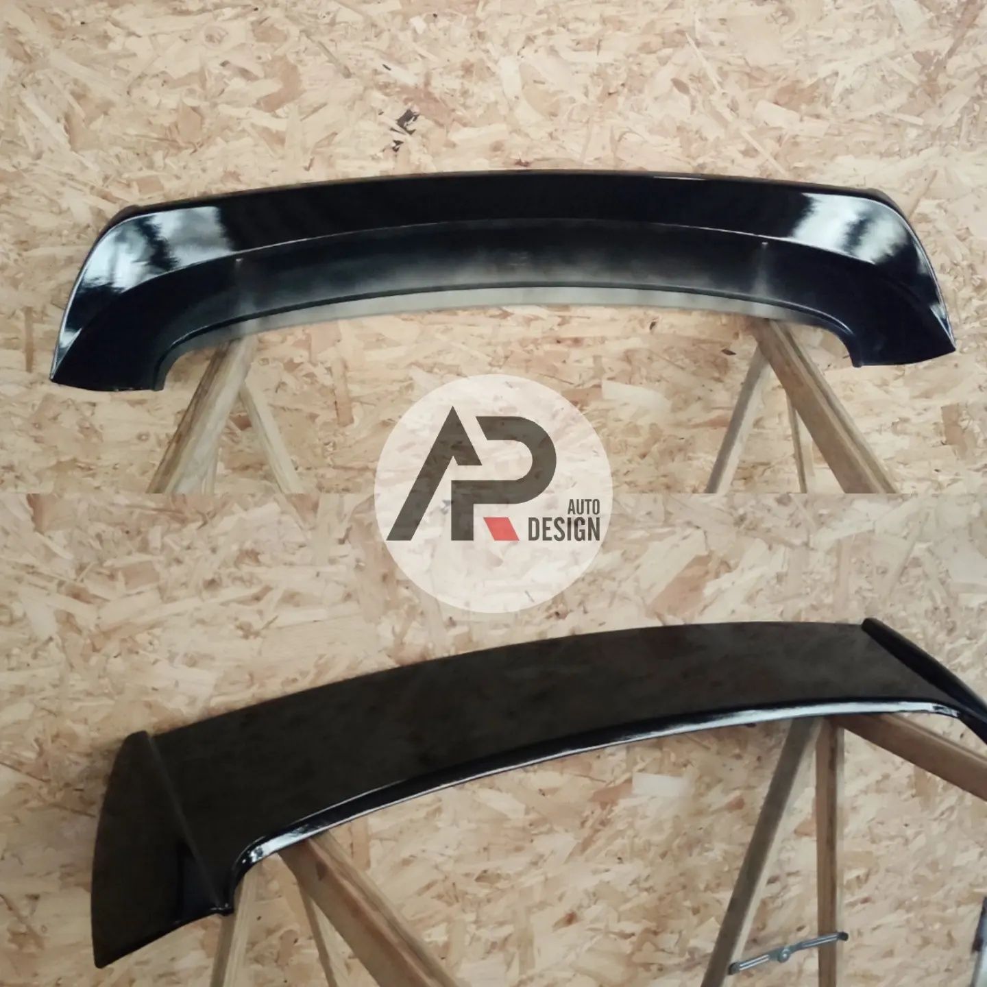 VW Golf 5 GTI Aileron Spoiler Mala R Preto brilhante