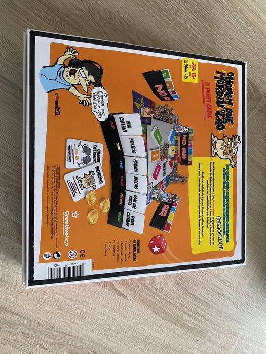 Jogo de Tabuleiro O Homem que Mordeu o Cão