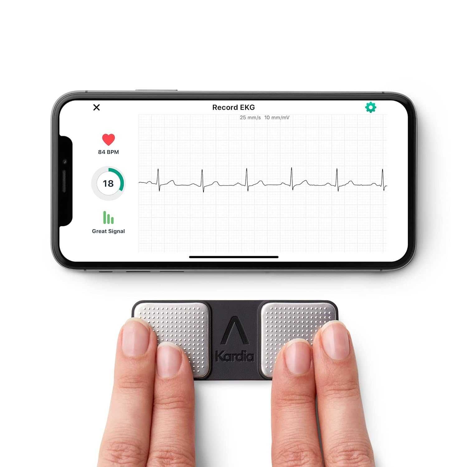 Персональний фірмовий монітор ЕКГ KardiaMobile alivecor