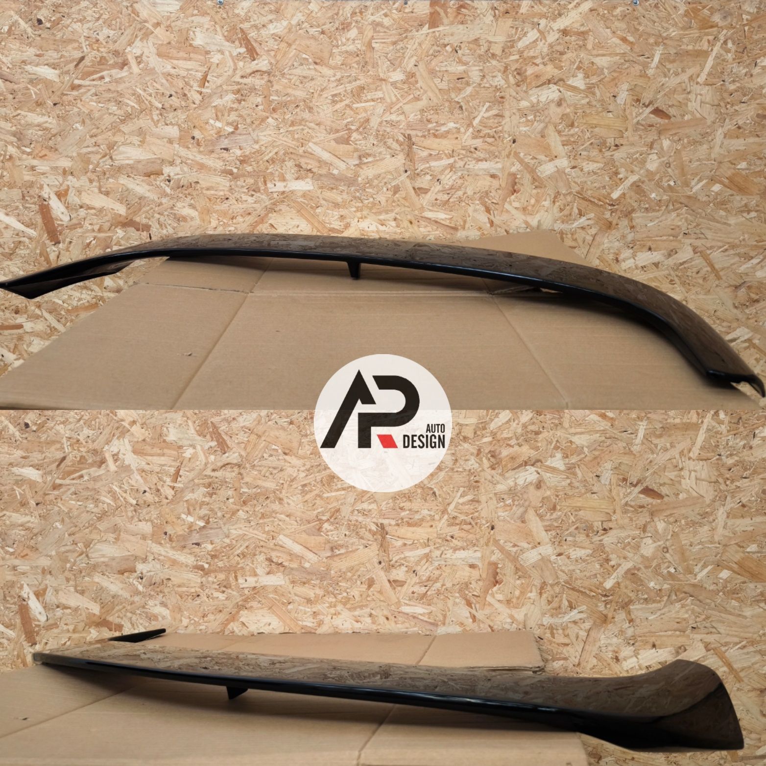 BMW F31 Serie 3 Aileron Spoiler Mala Mperformance Preto brilhante