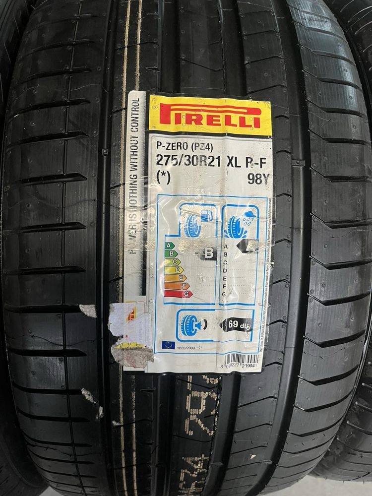 275/30/21 +245/35/21 R21 Pirelli PZero PZ4 RSC 4шт новые