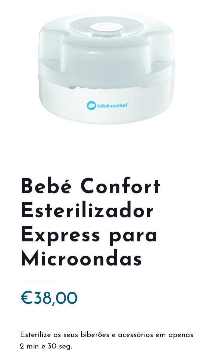 Bebé Confort Esterailizador