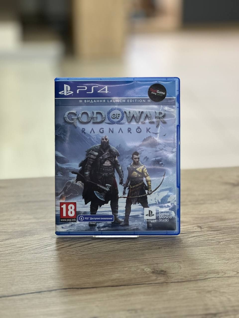 Ігровий диск для Playstation 4 God of war Ragnarok
