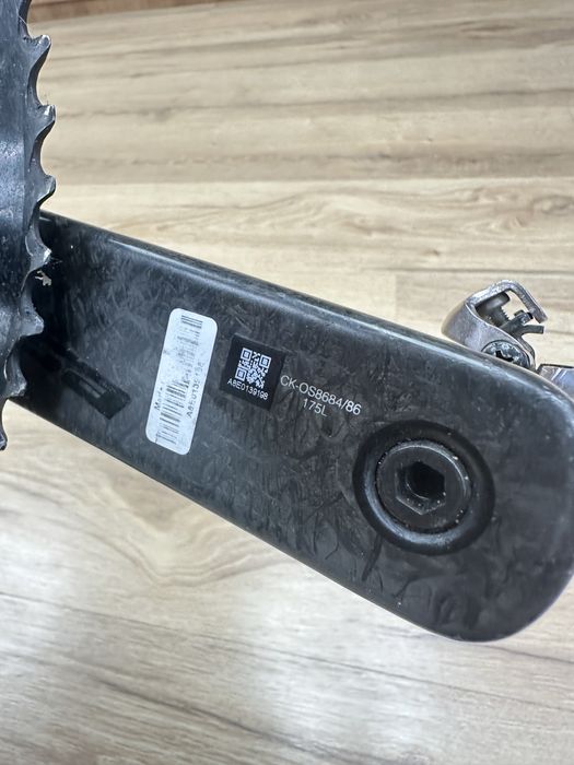 Korba FSA SL-K Light 52/36z 175mm Carbon BB386EVO  + Pedały Shimano