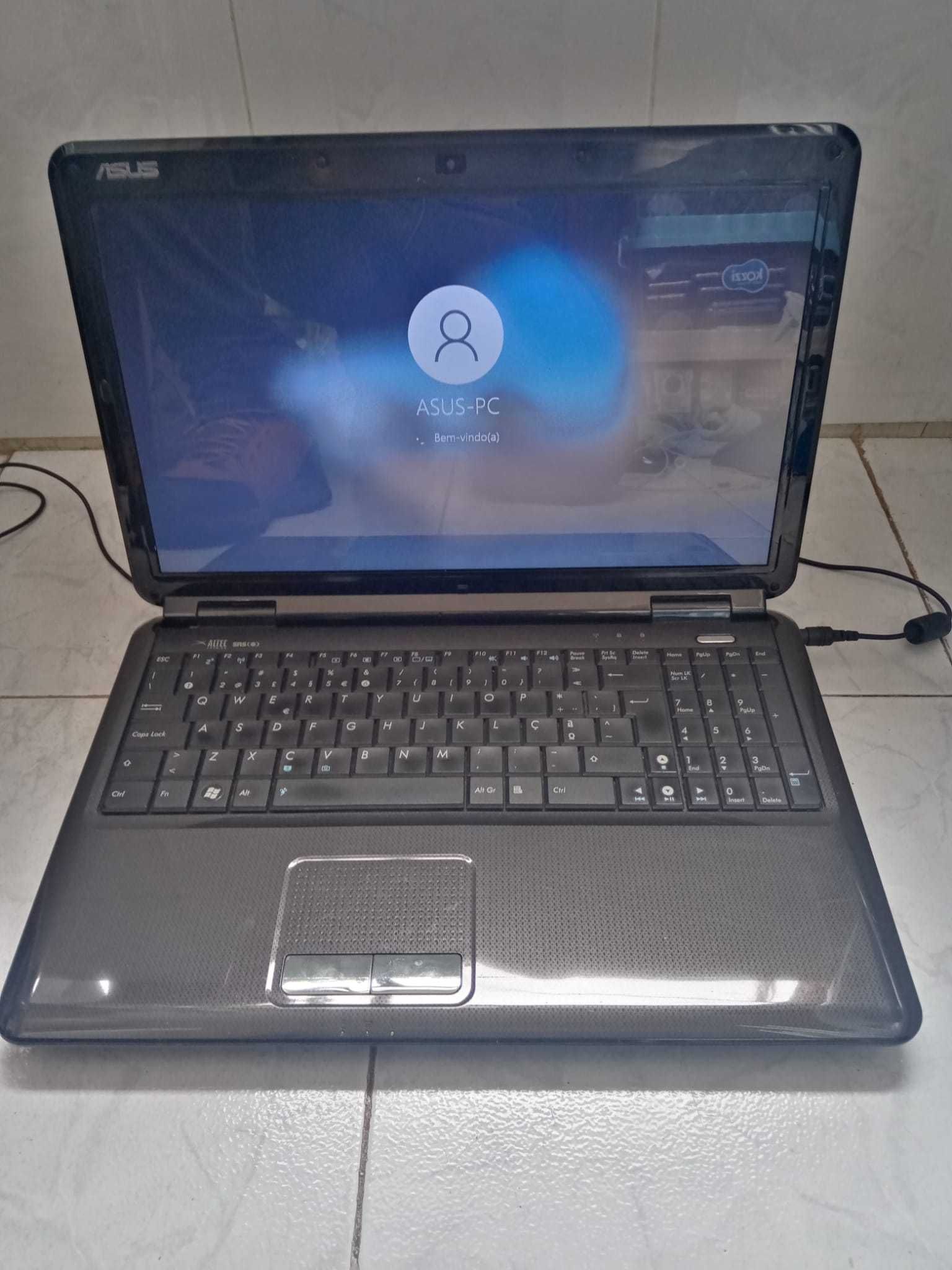 Portátil Asus Modelo K510N