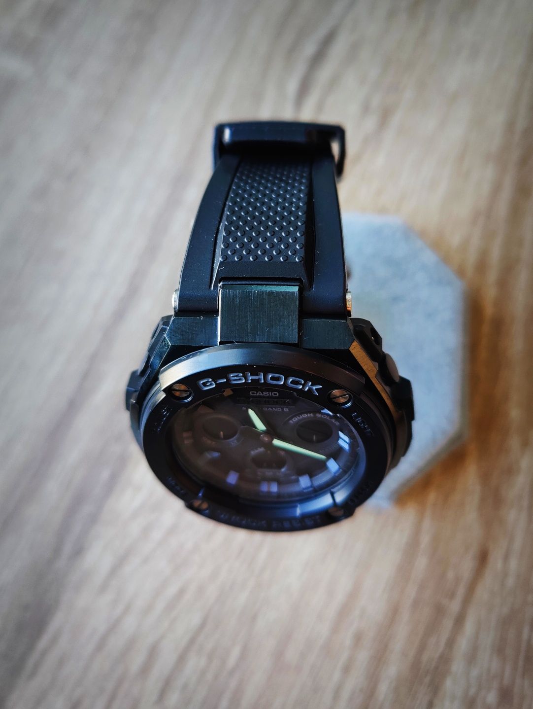 Casio G-Shock GST-W300G-1a1 Multiband Solar komplet w idealnym stanie