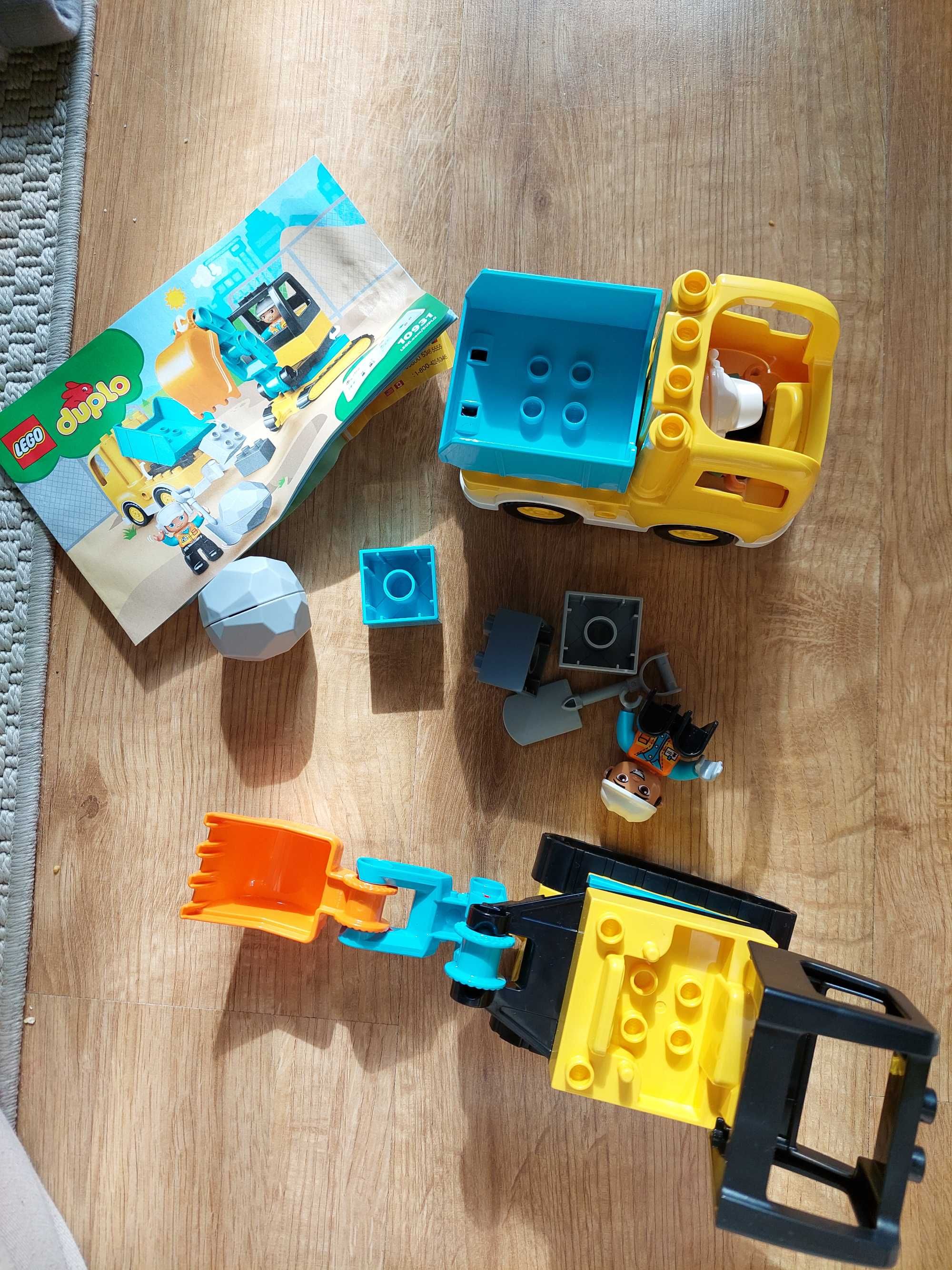 Lego duplo koparka i wywrotka nowe/otwarte pudelko