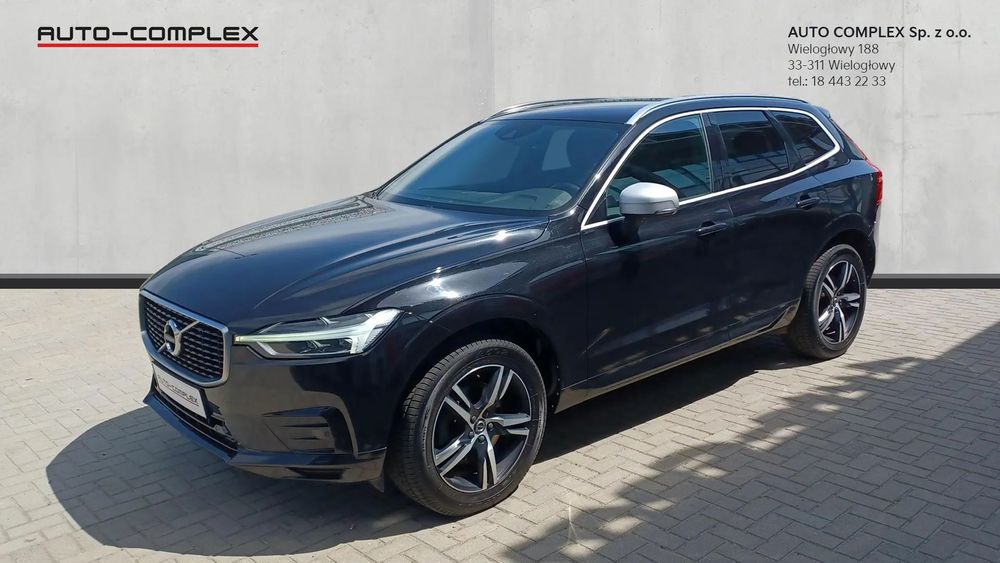 Volvo XC 60 Zakup Zdalny VOLVO XC60 2.0 Benz 190KM AT 2WD wersja R-Design Pl Salon