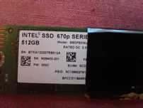 Intel SSD M2 2280 do laptopa lub pc 512GB
