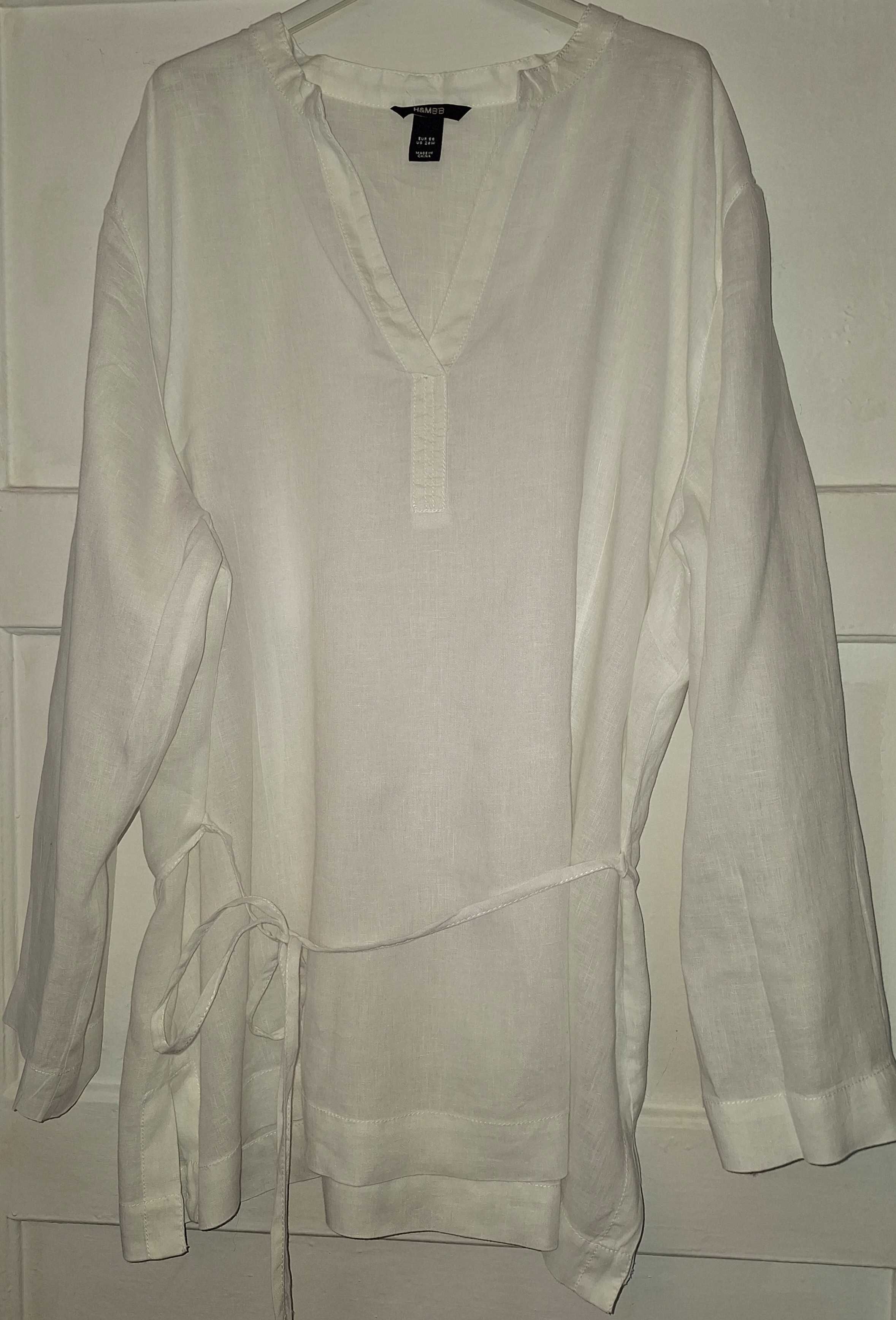 Koszula lniana H&M  BB