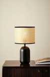 Lampka stolowa plecionka rattan Westwing