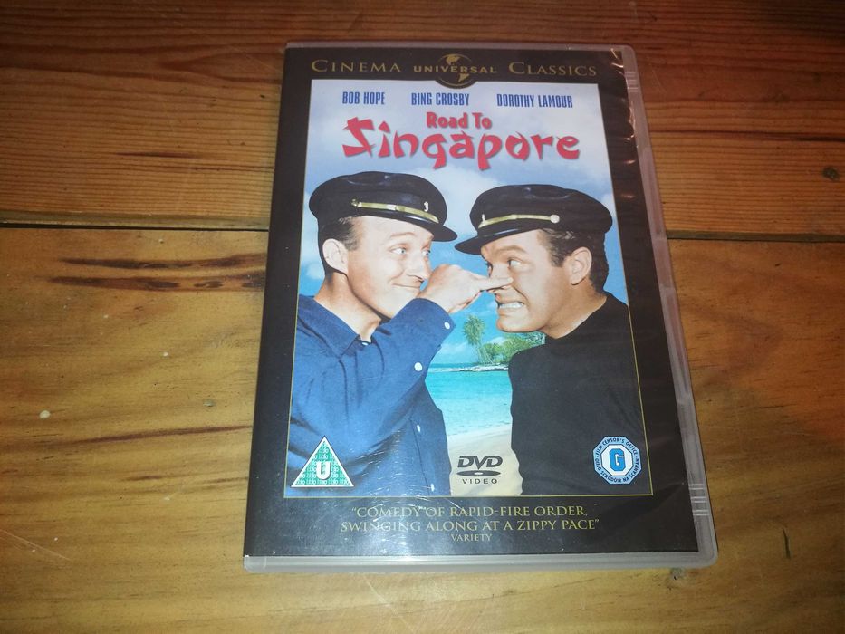 ROAD TO SINGAPURE	DVD (áudio Inglês - sem legendagem)
